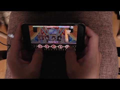 デレステ Master 手元・親指 フルコン 「炎の華」