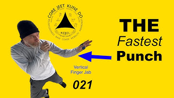 This Punch IS Faster - Vertical Fist - Rebel Wing Chun Core JKD