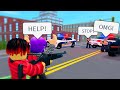 He Lost The Race And GOT MAD! Crazy Shoot Out From The COPS!!! (Roblox)