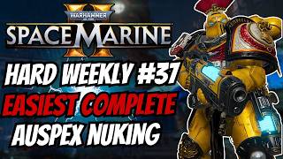 EASIEST Class and Build to EVAPORATE 70% Reduced HP Enemies in Hard Weekly #37 in Space Marine 2