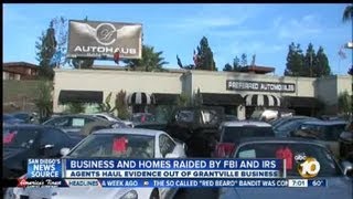 Multiple police agencies conduct raids in San Diego