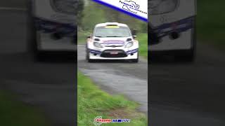 Ares Y Rozada Volando Por Los Tramos Coruñeses Con El Ford Fiesta Wrc #Rallying #Rally #Automobile