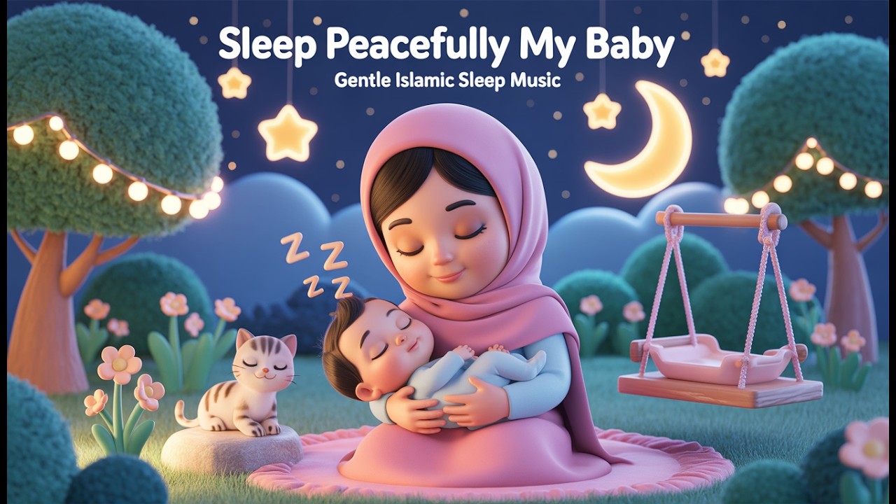 Soothing Islamic Baby Lullaby | Calming Sleep Music for Babies | Mozart and Brahms Lullaby