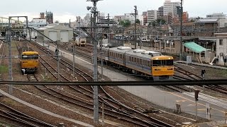 2015/09/01 キヤ97系 到着 & キヤ95系 ドクター東海 出庫 名古屋車両区 /