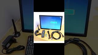 TV Portátil Monitor 15.4" Tomate MTM-1540 | LED HD, HDMI/USB/SD, Bivolt, Antena Inclusa! #homedecor