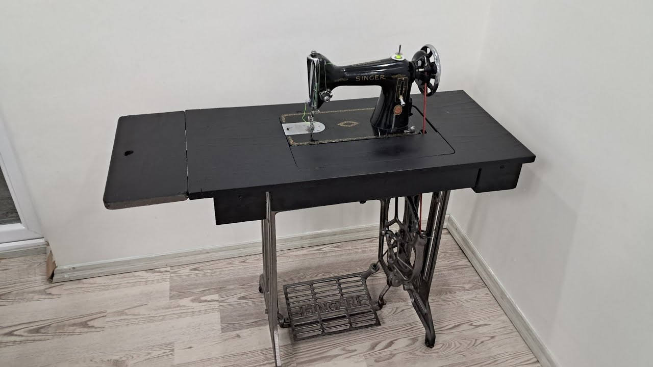 Eski Dikiş Makinesi Kullanımı