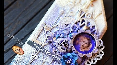 Mixed Media Home Decor Video Tutorial