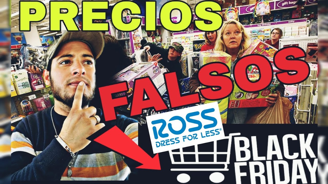 Ofertas de VIERNES NEGRO en *ROSS* Black Friday, Black Weekend* YouTube