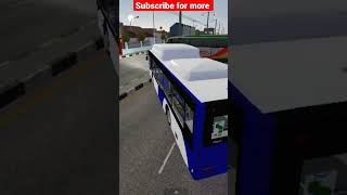 #shorts | MAN lions Classic bus mod for bussid | Android game | 3d game | Bussid mods | Road block screenshot 5
