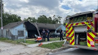 Nine displaced, one sent to hospital after South Omaha house fire
