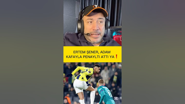 💥ERTEM ŞENER | FENERBAHÇE 3-0 ANDERLECHT #ertemşener #fenerbahçe #anderlecht