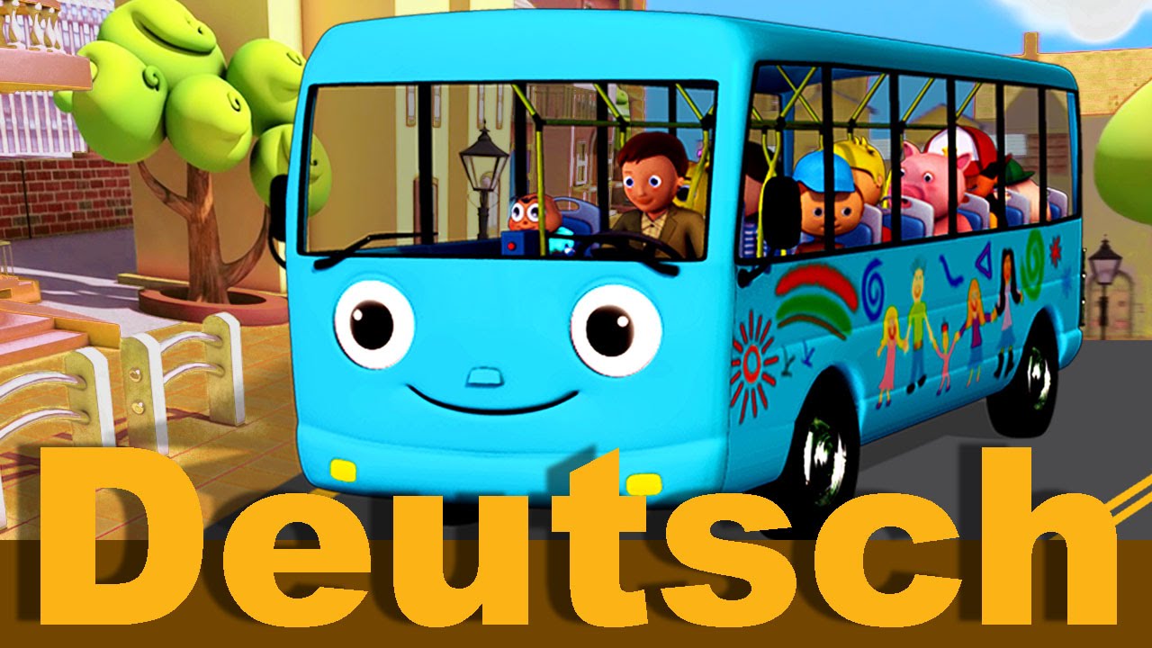 Die bus. Little Baby Bum автобус. Школьный автобус мультяшный.