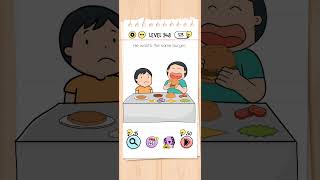 He wants the same burger | Brain Test | Level 248 Solution #shorts
