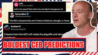 Boldest CFB Predictions For 2026 - Josh Pate's College Football Show