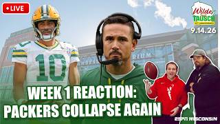 LIVE REACT: Packers COLLAPSE Against Vikings In Week 1 Loss | Is Matt LaFleur to blame