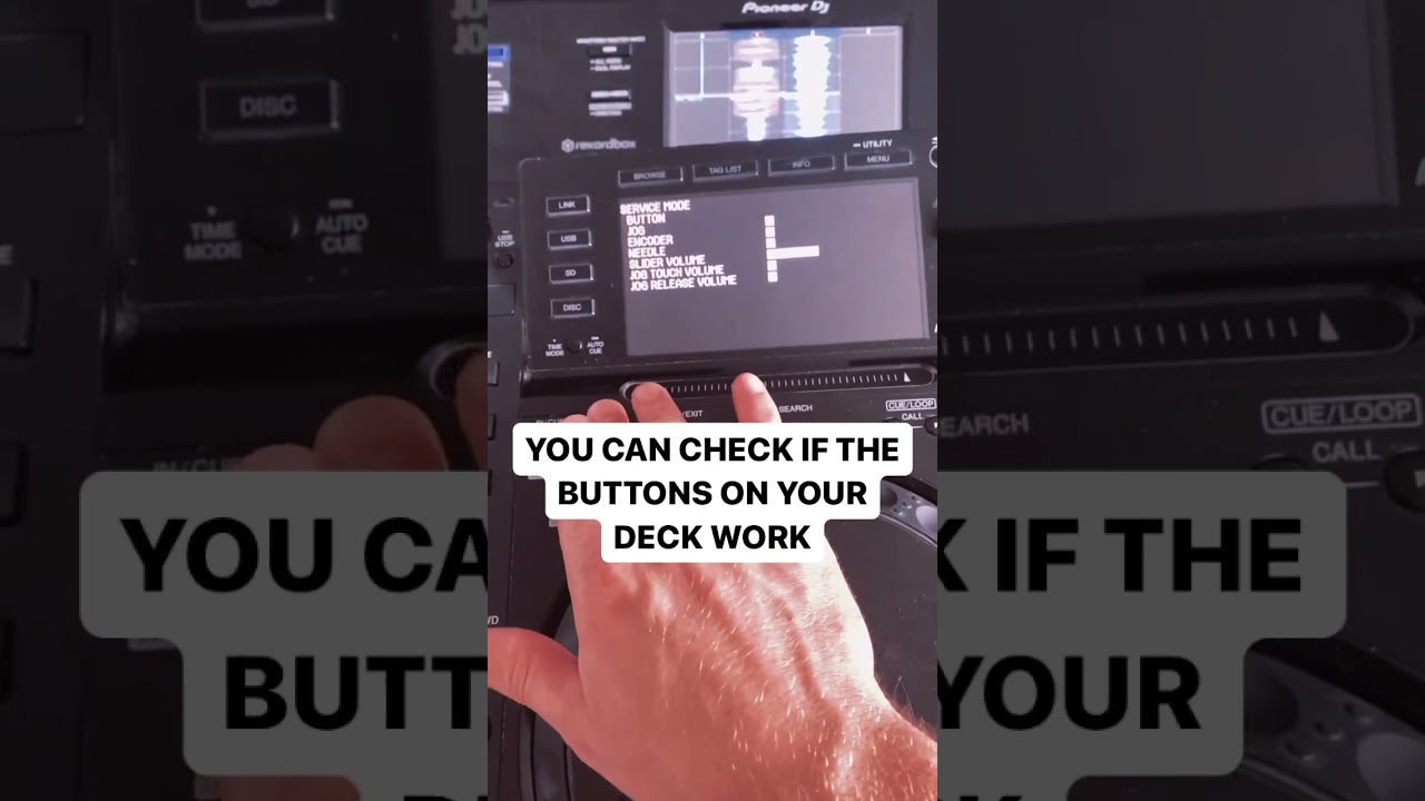 Pioneer CDJ settings ⚙️ 