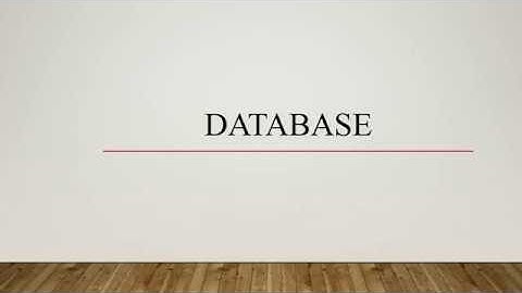 Lecture 3 | Database Application Development Life Cycle