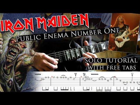 Public Enema Number One Dave Murray's - Guitar Tab Guitar Tab
