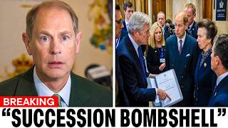 Prince Edward FROZEN After Coutts Bankers Reveal Philip's Estate Names Anne Sole Beneficiary