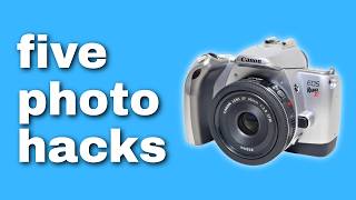 5 Simple Photography Hacks!