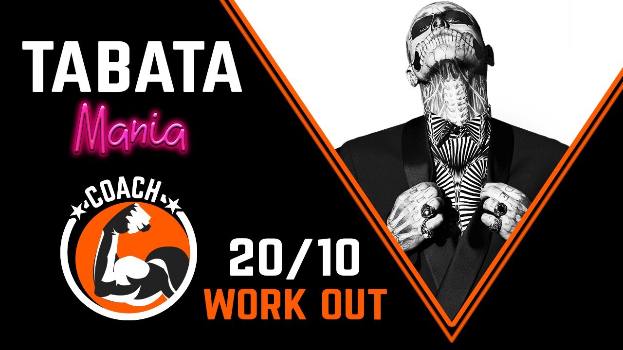 TABATA Song w/ Timer - 4 Min Workout - TabataMania hiit con pesas