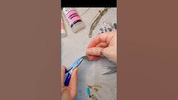 EASY GLUE BOTTLE DANGLES @tiffscreatives #youtubeshorts