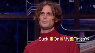 Matthew Gray Gubler being Matthew Gray Gubler