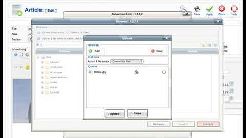 Create an Image popup in Joomla Content Editor
