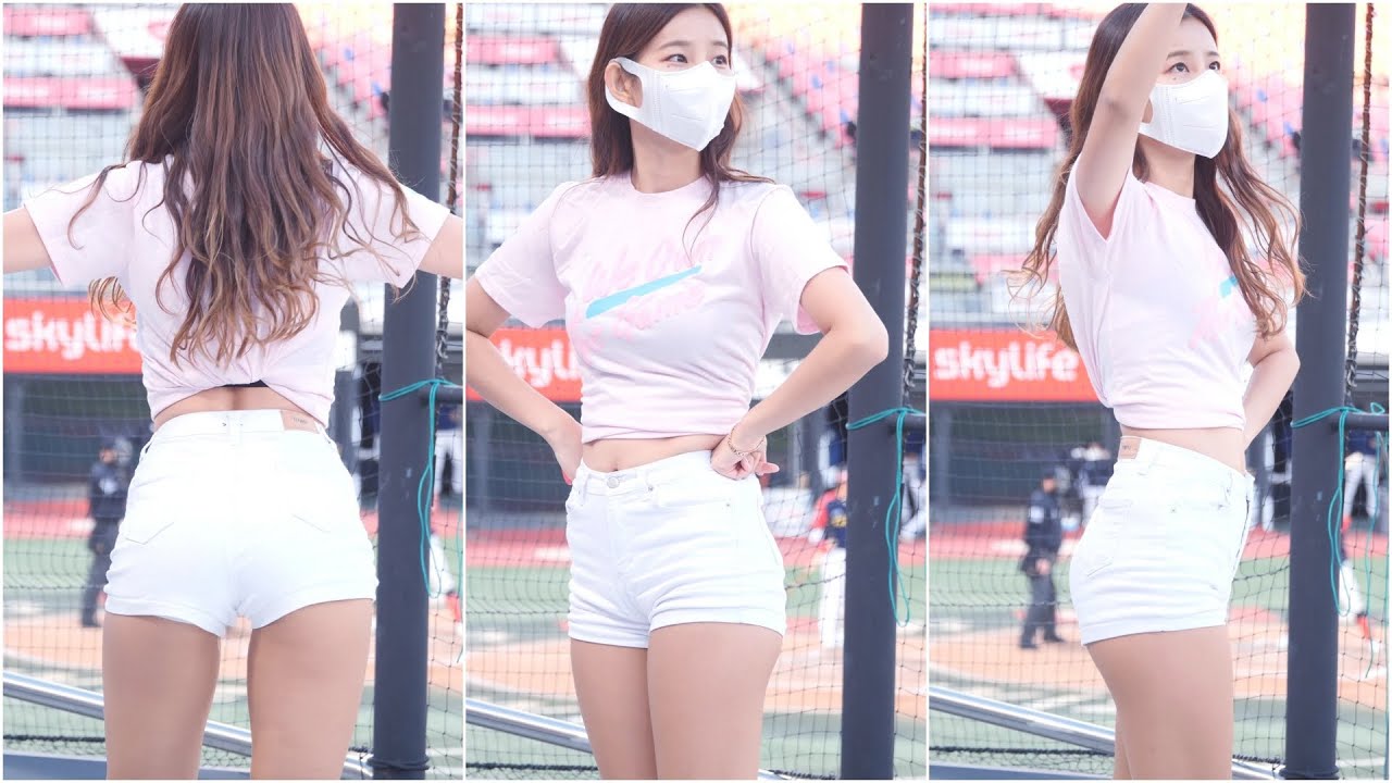 [4K] 존예ㅠㅠ 김진아(Kim Jina) 치어리더 직캠 fancam KT위즈 KBO 211028