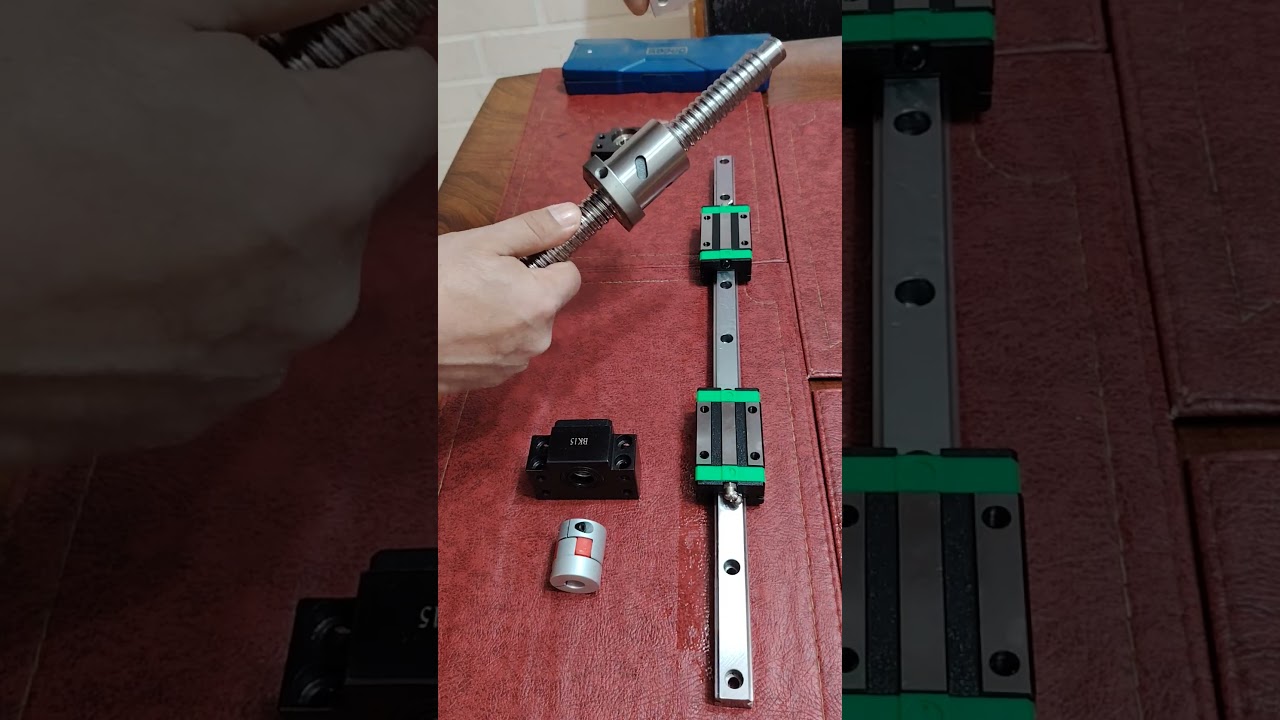 Guias lineales y husillo bolas