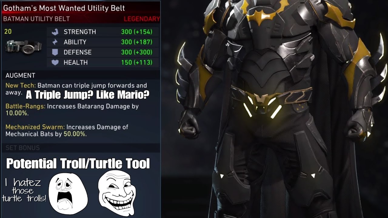 Wanted Utility Injustice 2: Gotham's Most Wanted Utility Belt (Batman's Legendary Gear ...