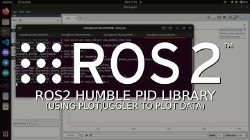 ROS2 Humble PID Library + PlotJuggler