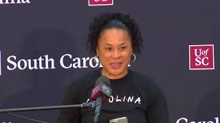 Dawn Staley signs $22.4 million, 7 year contract: raw video 