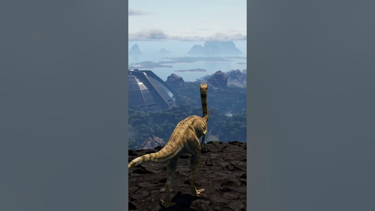 The Isle: Evrima - Gateway map view from highest point? #shorts - YouTube