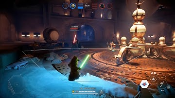 Yoda vs Vader and Obi-Wan vs Dooku | Star Wars Battlefront 2