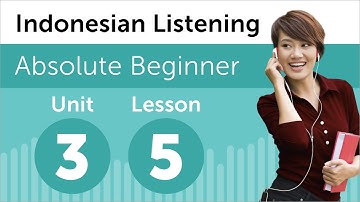 Indonesian Listening Practice - Talking About Breakfast in Indonesian