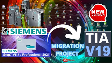 #siemens #simatic Convertig Project from SIMATIC STEP 7 V.-5.7 TO TIA PORTAL (Program Migration)
