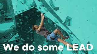 Can Joe conquer his fear of lead climbing? || Boulderingbobat