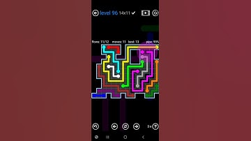 How To Solve Flow Free Variety Pack Level 96 Fun-Shaped Board Walk Through Solution Walkthrough