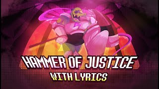 Hammer Of Justice With Lyrics Deltarune Cover