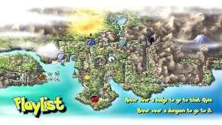 Let's Play Pokémon Crystal - Johto Map