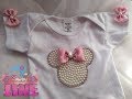 Body customizado da Minnie! Um luxo!