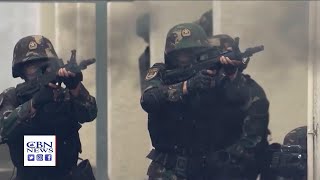 As Hong Kong Protestors Fight for 'Freedom of Expression', Chinese Army Video Shows Snipers Aiming G