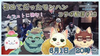 【モンハンワールド配信#16】◆初めてだったモンハン　アイスボーン攻略隊◆【獣Vtuber/八波はるかげ】
