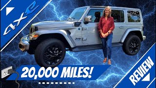 1 Year 20,000 Mile Review on the Jeep 4xe Wrangler. The Good The Bad & The Ugly.