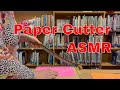 ASMR Request (No talking) Paper Cutting in Library