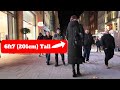 Walking tall in munich germany as a woman