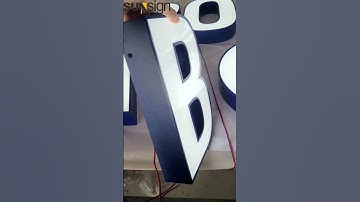 Custom LED Channel Letter signs #customsignage