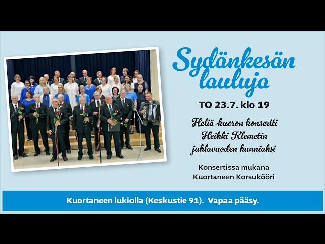 Sydänkesän lauluja