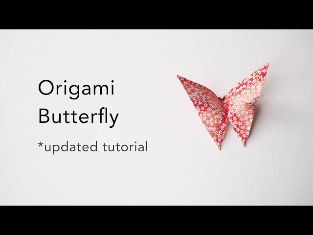 Pack of 10 Yuzen Washi Origami Paper Butterflies - Small – Lavender Home  C&S Ltd